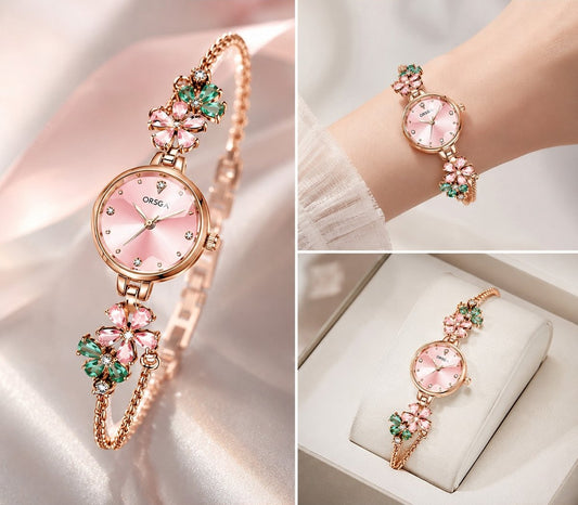 Rose Gold Luxe Watch