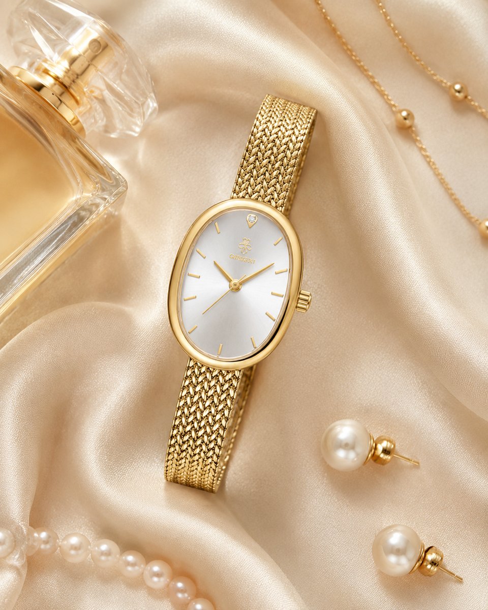 Rose Gold Minimalist Watch