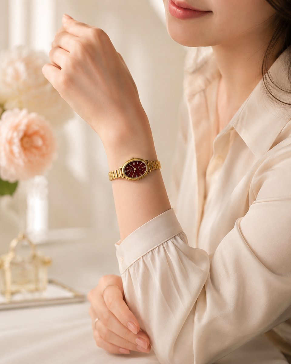 Champagne Dainty Watch