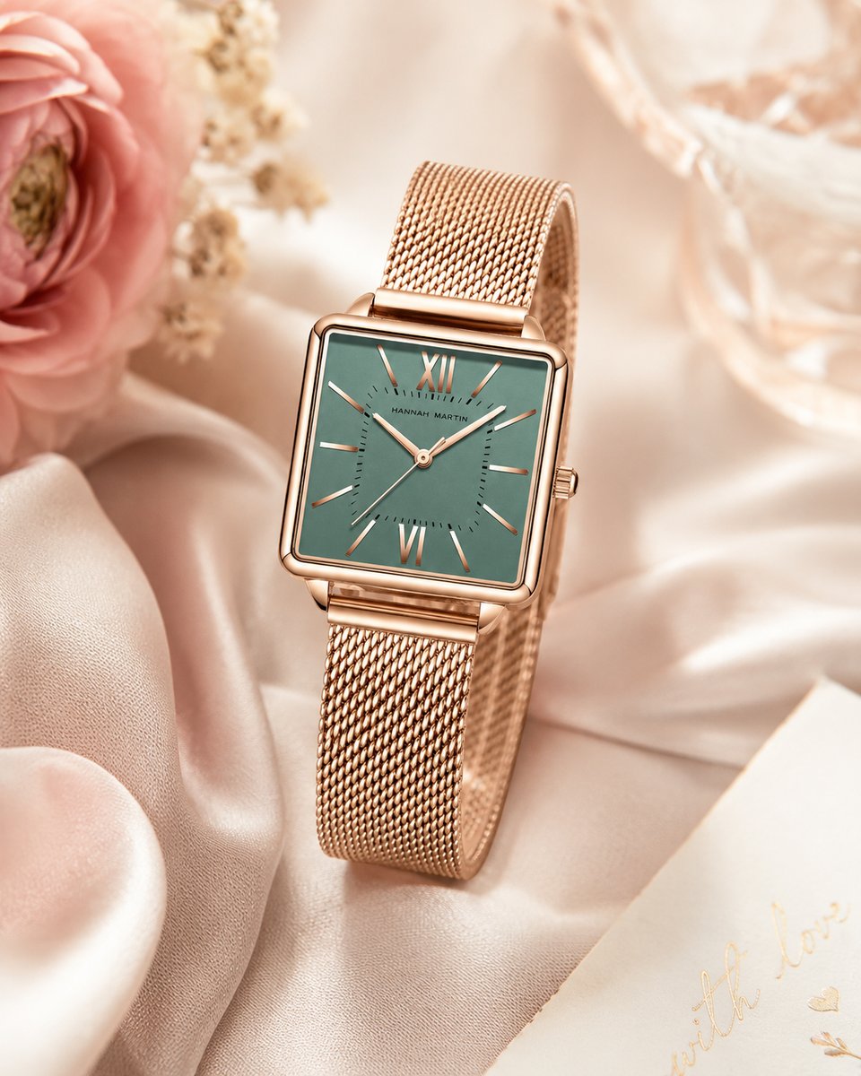 Crystal Minimalist Watch