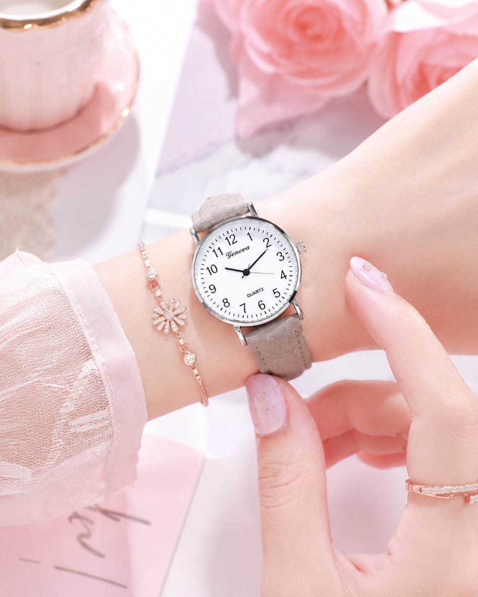 Rose Gold Graceful Watch