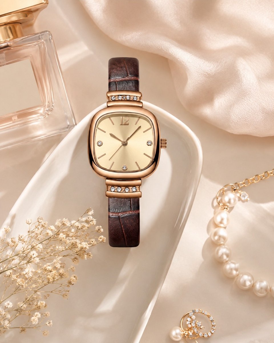 Rose Gold Vintage Watch