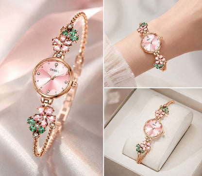 Rose Gold Luxe Watch