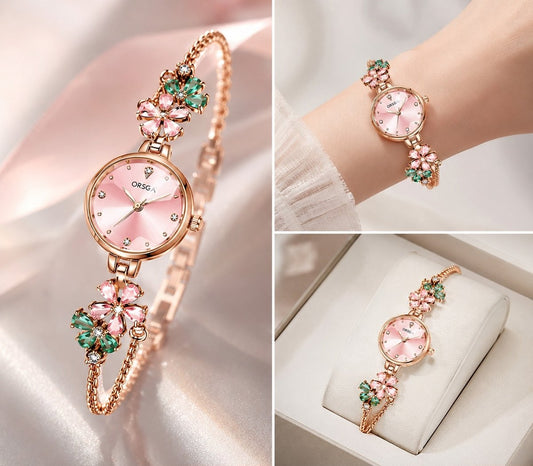 Rose Gold Luxe Watch