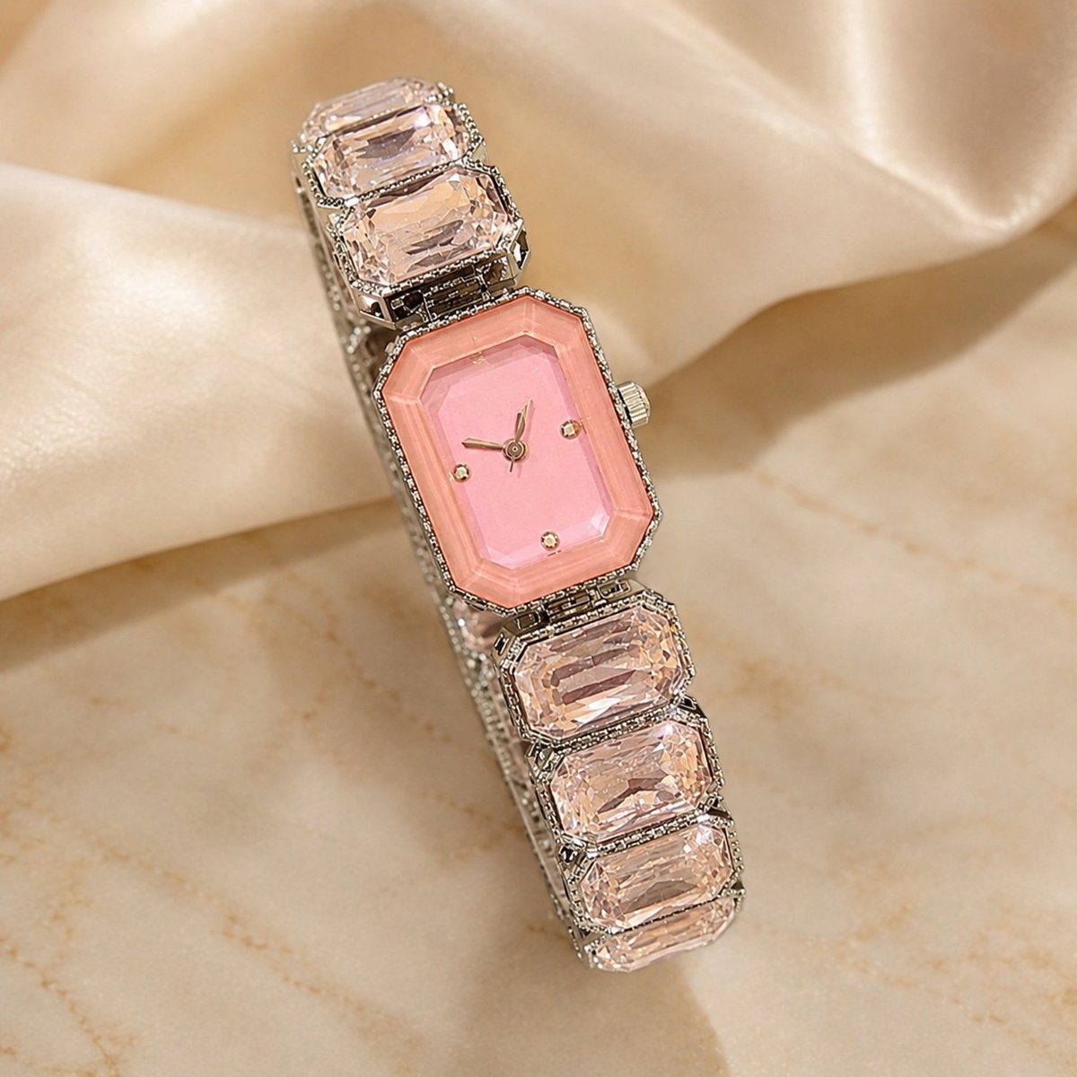 Silver Luxe Watch