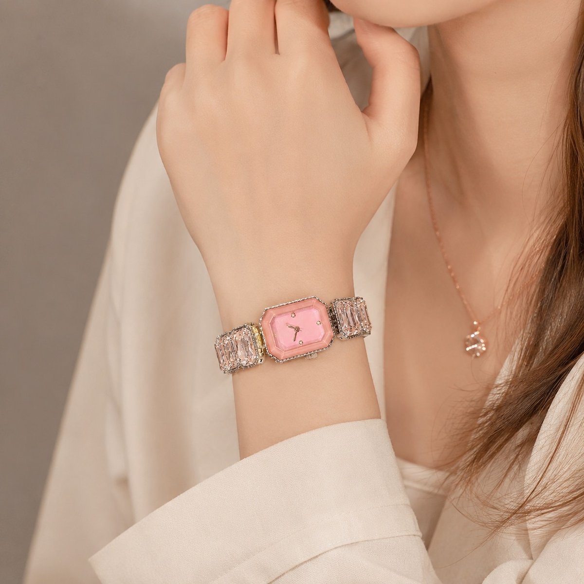Silver Luxe Watch