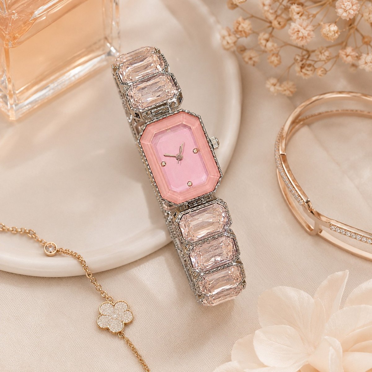 Silver Luxe Watch