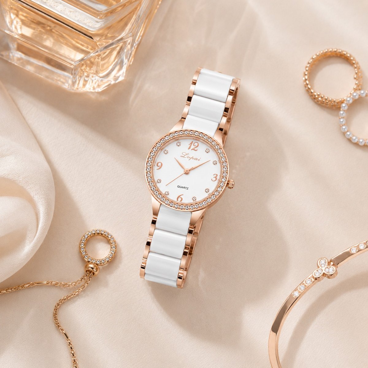 Champagne Elegant Watch