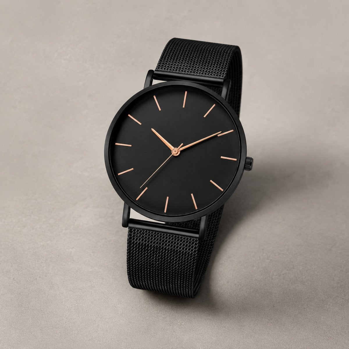 Rose Gold Elegant Watch