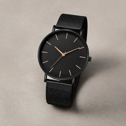 Rose Gold Elegant Watch